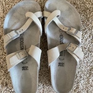 White Mayari Birkenstocks